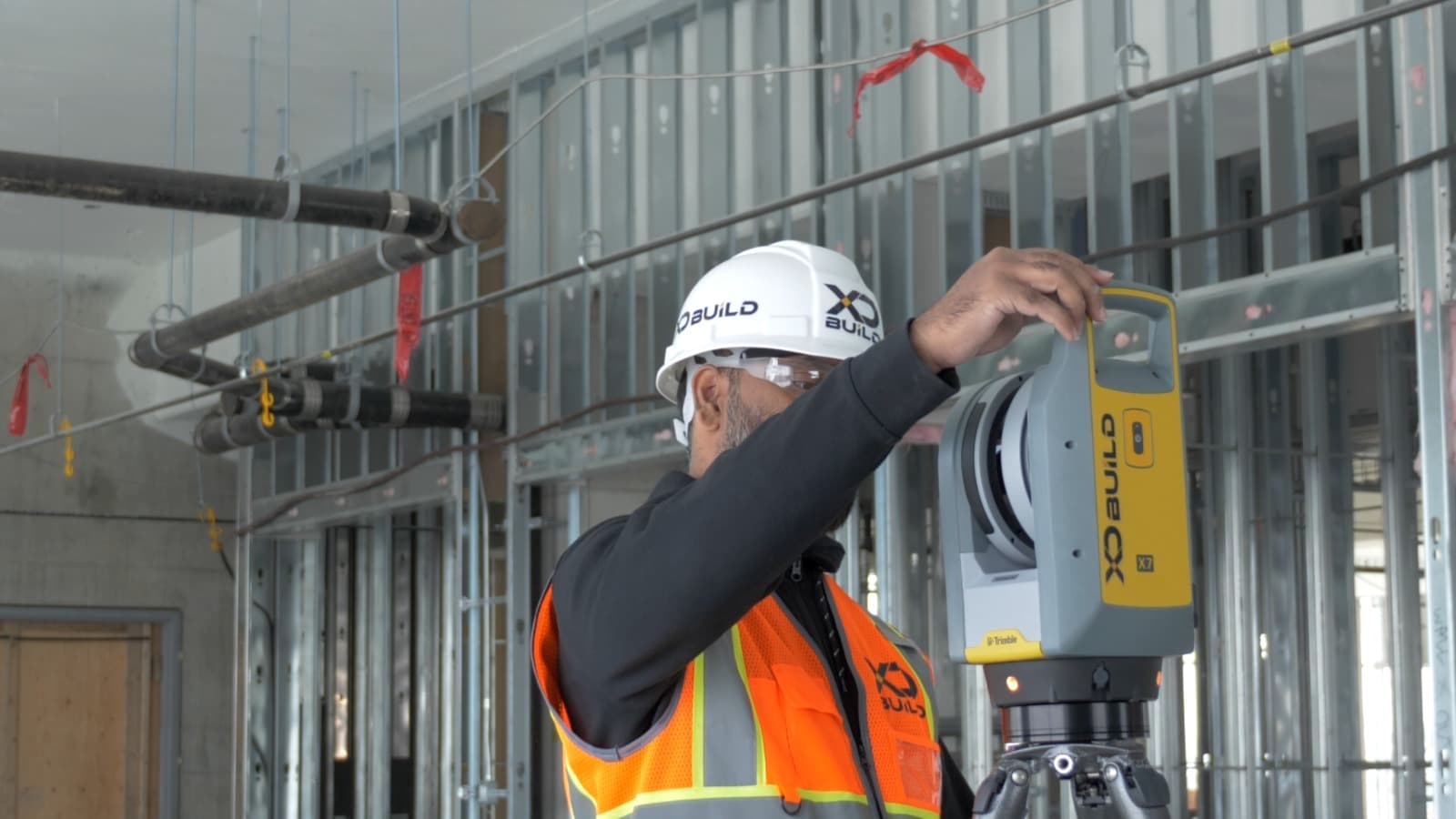 Laser scanning and point cloud coordination